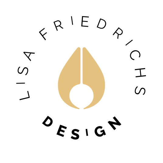 Logo Lisa Friedrichs Rund Hintergrund
